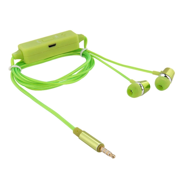 In-ear 3.5mm Universal Stereo Wired Light Glow Headset with Mic, Support Hands-free Call for iPhone 6 & 6 Plus, iPhone 6S & 6S Plus, Galaxy S6 / S6 edge / S6 edge+ / Note 5, HTC, Sony