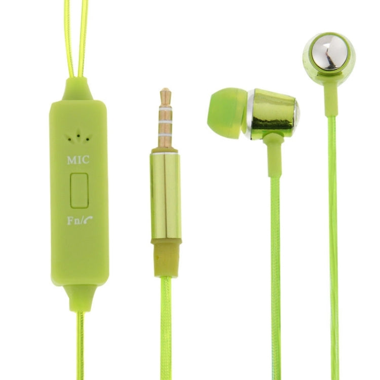 In-ear 3.5mm Universal Stereo Wired Light Glow Headset with Mic, Support Hands-free Call for iPhone 6 & 6 Plus, iPhone 6S & 6S Plus, Galaxy S6 / S6 edge / S6 edge+ / Note 5, HTC, Sony