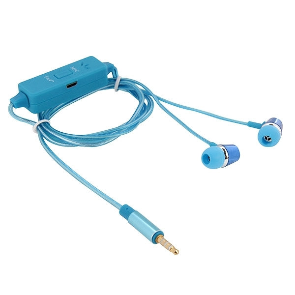 In-ear 3.5mm Universal Stereo Wired Light Glow Headset with Mic, Support Hands-free Call for iPhone 6 & 6 Plus, iPhone 6S & 6S Plus, Galaxy S6 / S6 edge / S6 edge+ / Note 5, HTC, Sony