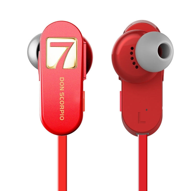 7 DON SCORPIO SMUSHROOM Bluetooth Stereo Sport Earphone with Microphone, Support Hands-free & Music for iPhone 6 & 6 Plus, iPhone 6S & 6S Plus, Galaxy S6 / S6 edge / S6 edge+ / Note 5, HTC, Sony