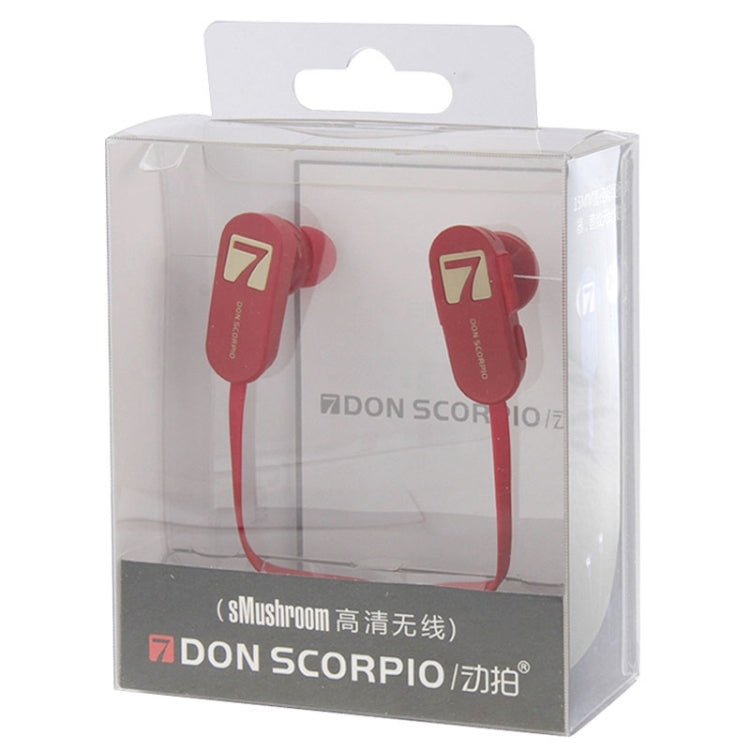 7 DON SCORPIO SMUSHROOM Bluetooth Stereo Sport Earphone with Microphone, Support Hands-free & Music for iPhone 6 & 6 Plus, iPhone 6S & 6S Plus, Galaxy S6 / S6 edge / S6 edge+ / Note 5, HTC, Sony