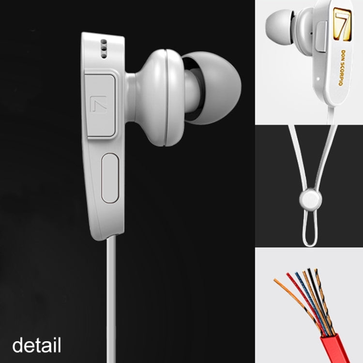 7 DON SCORPIO SMUSHROOM Bluetooth Stereo Sport Earphone with Microphone, Support Hands-free & Music for iPhone 6 & 6 Plus, iPhone 6S & 6S Plus, Galaxy S6 / S6 edge / S6 edge+ / Note 5, HTC, Sony