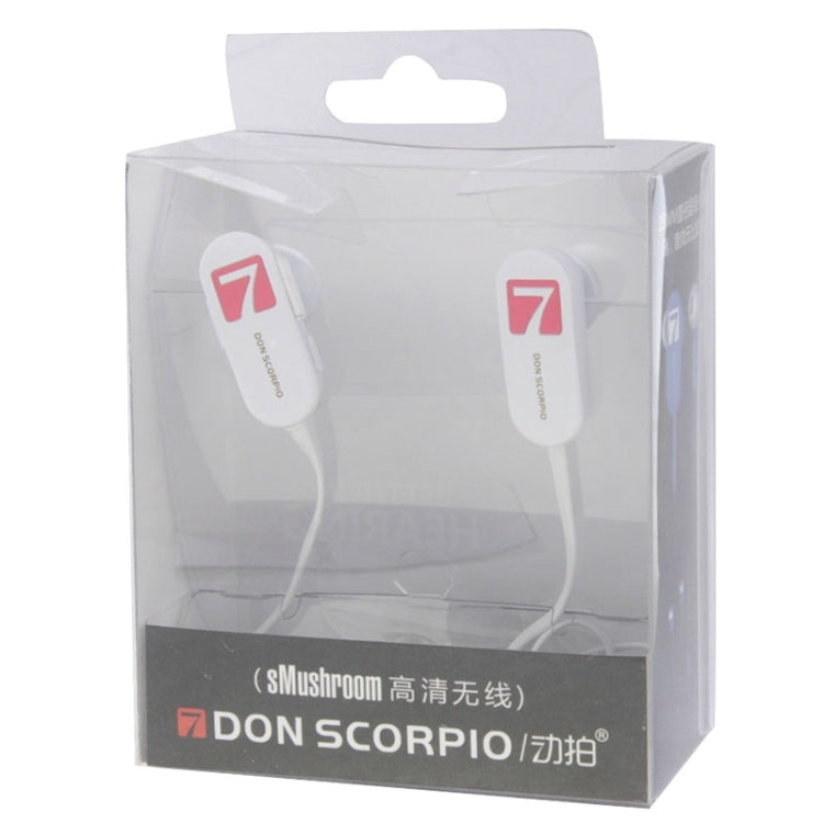 7 DON SCORPIO SMUSHROOM Bluetooth Stereo Sport Earphone with Microphone, Support Hands-free & Music for iPhone 6 & 6 Plus, iPhone 6S & 6S Plus, Galaxy S6 / S6 edge / S6 edge+ / Note 5, HTC, Sony