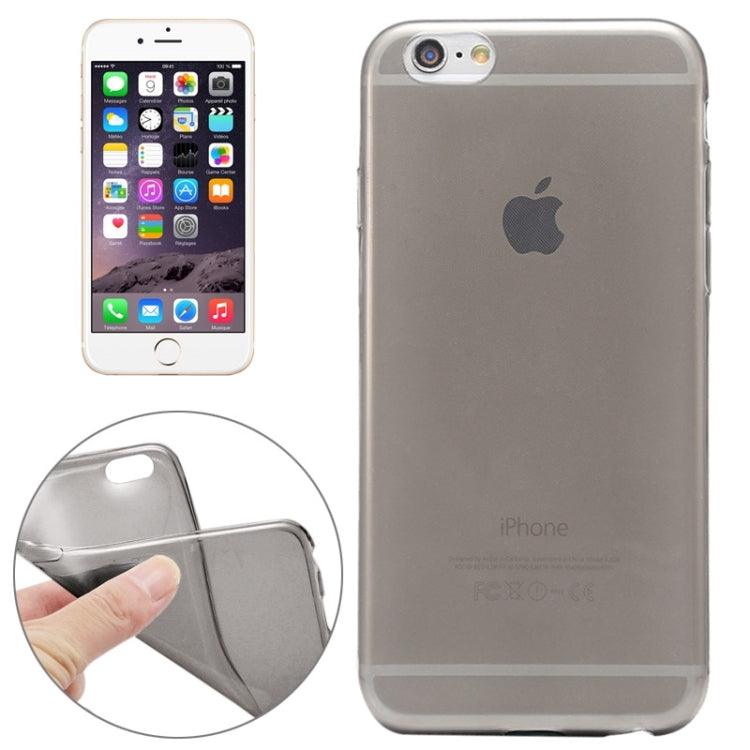 0.3mm Ultrathin Transparent Soft TPU Protective Case for iPhone 6 Plus & 6S Plus