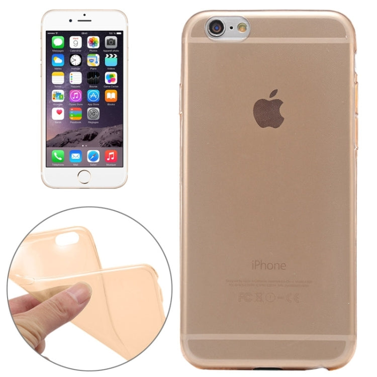 0.3mm Ultrathin Transparent Soft TPU Protective Case for iPhone 6 Plus & 6S Plus