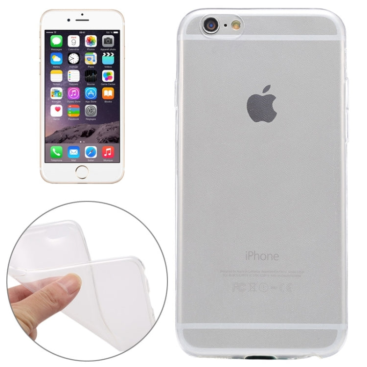 0.3mm Ultrathin Transparent Soft TPU Protective Case for iPhone 6 Plus & 6S Plus