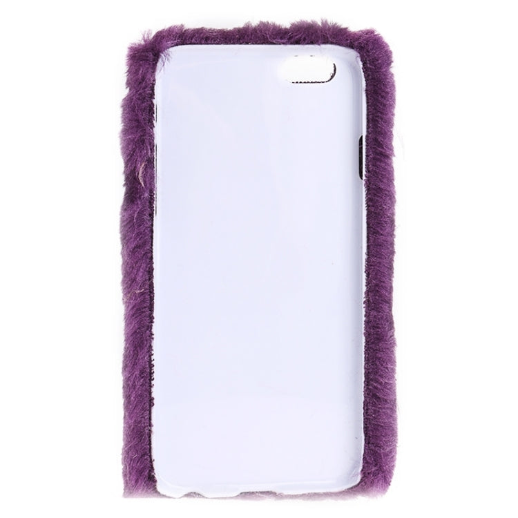 Faux Fur PC Protective Case for iPhone 6 Plus & 6s Plus