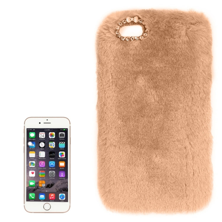 Faux Fur PC Protective Case for iPhone 6 Plus & 6s Plus