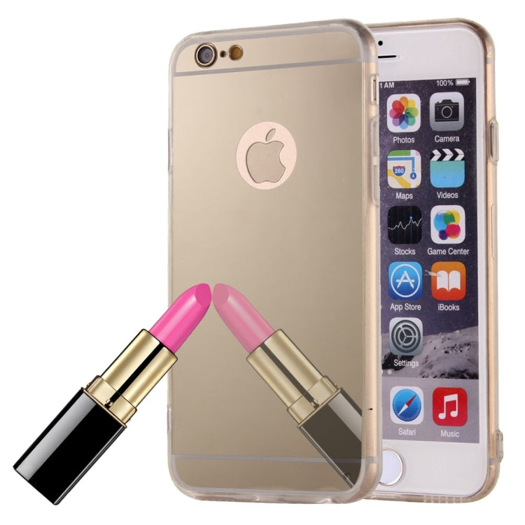 Electroplating Mirror TPU Protective Case for iPhone 6 Plus & 6s Plus