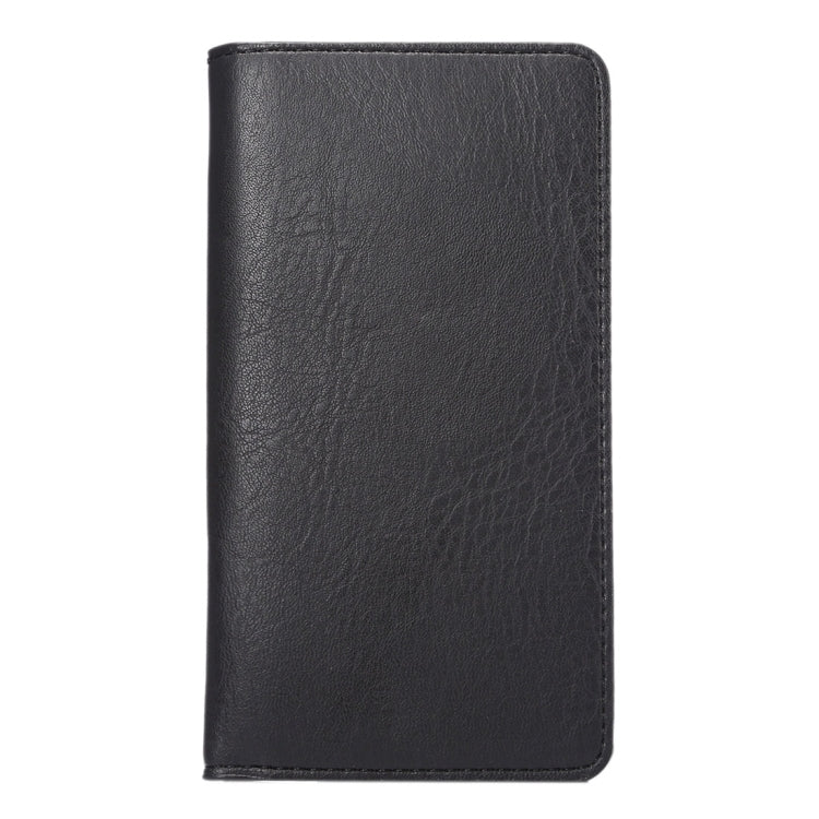 5.7 - 6.5 Inch Universal Elephant Texture Carry Cases with Wallet & Card Slots for iPhone 6s Plus & Galaxy S6 Edge+ / Note 5 / Mega 6.3