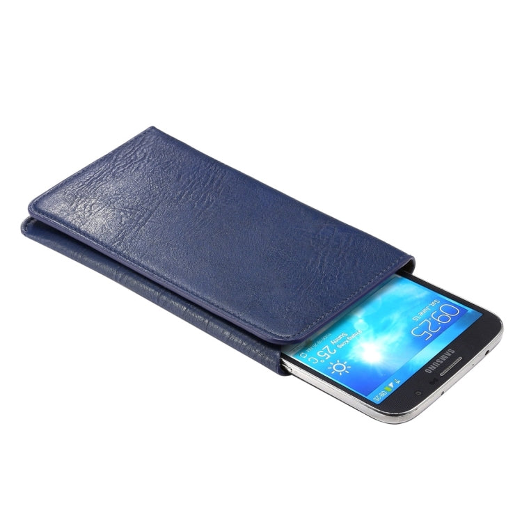 5.3 - 5.7 Inch Universal Elephant Texture Carry Cases with Wallet & Card Slots for iPhone 6s Plus & Galaxy S6 Edge+ / Note 5 / Huawei Honor 6 Plus