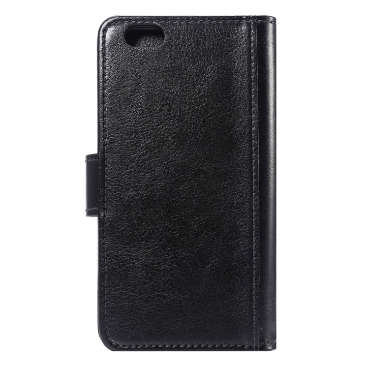 For iPhone 6 Plus & 6s Plus Two in One Separable Crazy Horse Texture Horizontal Flip Leather Wallet Case with 9 Card Slots & Lanyard