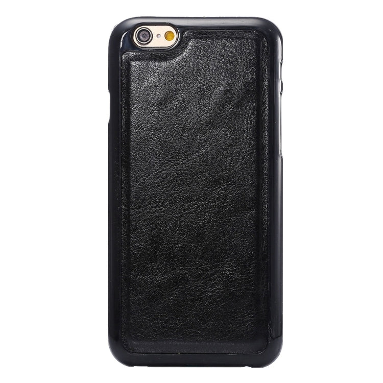 For iPhone 6 Plus & 6s Plus Two in One Separable Crazy Horse Texture Horizontal Flip Leather Wallet Case with 9 Card Slots & Lanyard
