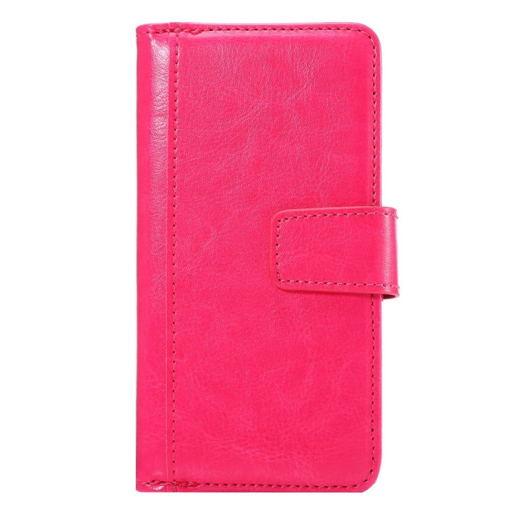 For iPhone 6 Plus & 6s Plus Two in One Separable Crazy Horse Texture Horizontal Flip Leather Wallet Case with 9 Card Slots & Lanyard
