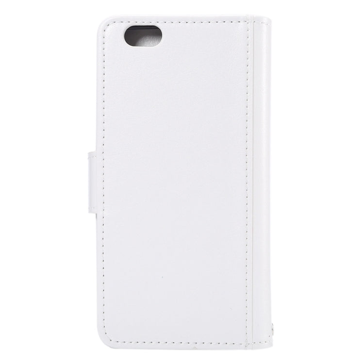 For iPhone 6 Plus & 6s Plus Two in One Separable Crazy Horse Texture Horizontal Flip Leather Wallet Case with 9 Card Slots & Lanyard