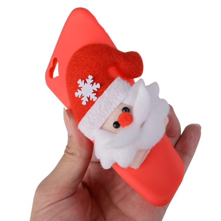 For iPhone 6 Plus & 6s Plus 3D Santa Claus Pattern TPU Protective Case with Light