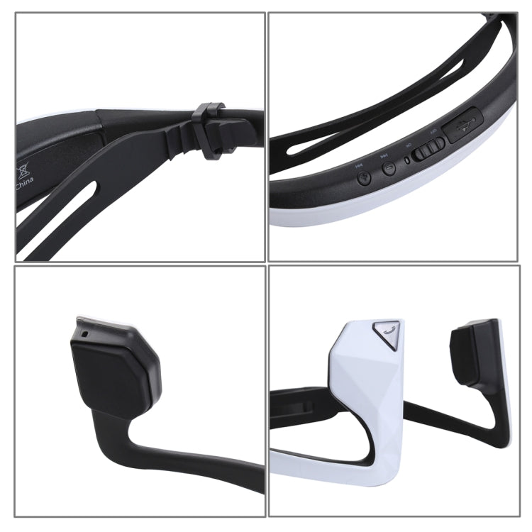 EP1 Ear Hook Bone Conduction Bluetooth 3.0 Sports Headphone Headset with Mic, Support Calling Function