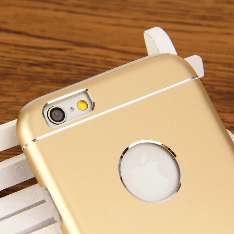 For iPhone 6s Plus TPU + Aluminum Alloy Back Shell Undetachable Combination Case