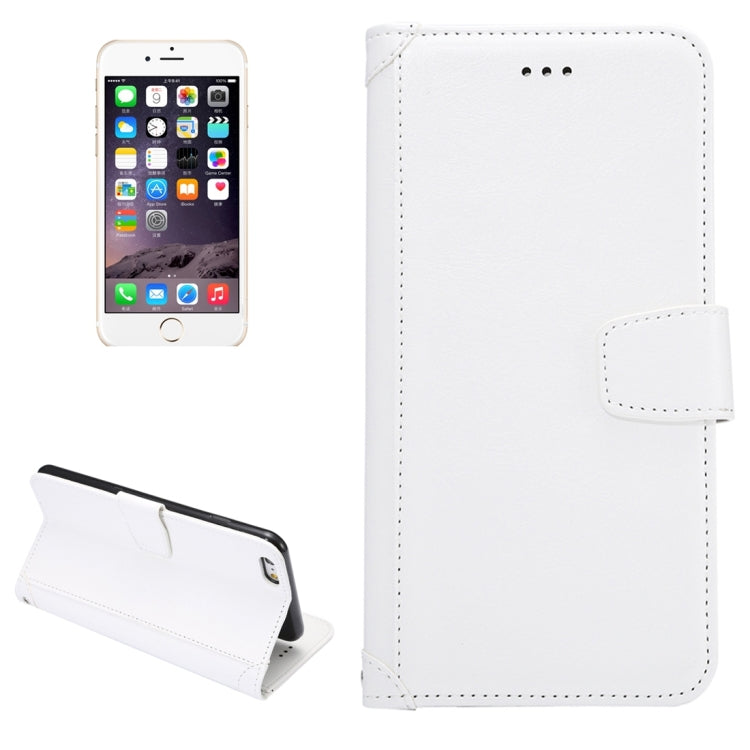 For iPhone 6 Plus & 6s Plus Crazy Horse Texture Horizontal Flip Leather Case with Holder & Card Slots & Wallet & Photo Frame
