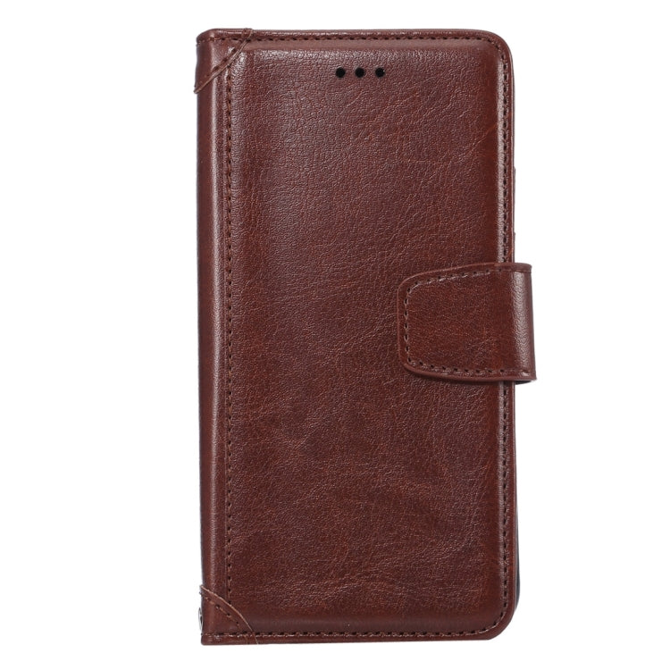 For iPhone 6 Plus & 6s Plus Crazy Horse Texture Horizontal Flip Leather Case with Holder & Card Slots & Wallet & Photo Frame