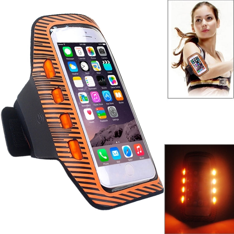 Colorful Sport Armband Case with LED Lighting for iPhone 6 Plus /