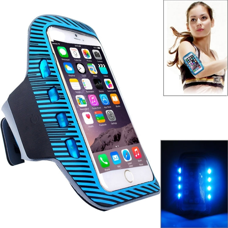 Colorful Sport Armband Case with LED Lighting for iPhone 6 Plus /