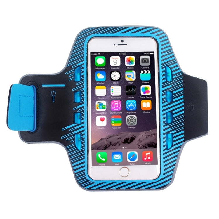 Colorful Sport Armband Case with LED Lighting for iPhone 6 Plus /