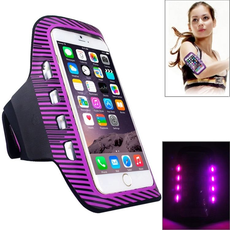 Colorful Sport Armband Case with LED Lighting for iPhone 6 Plus /