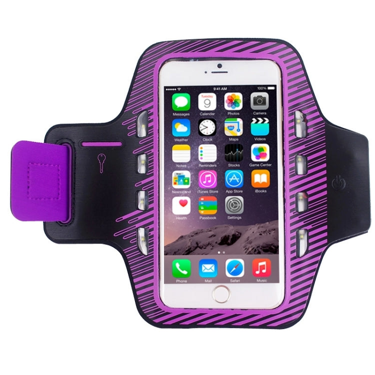 Colorful Sport Armband Case with LED Lighting for iPhone 6 Plus /