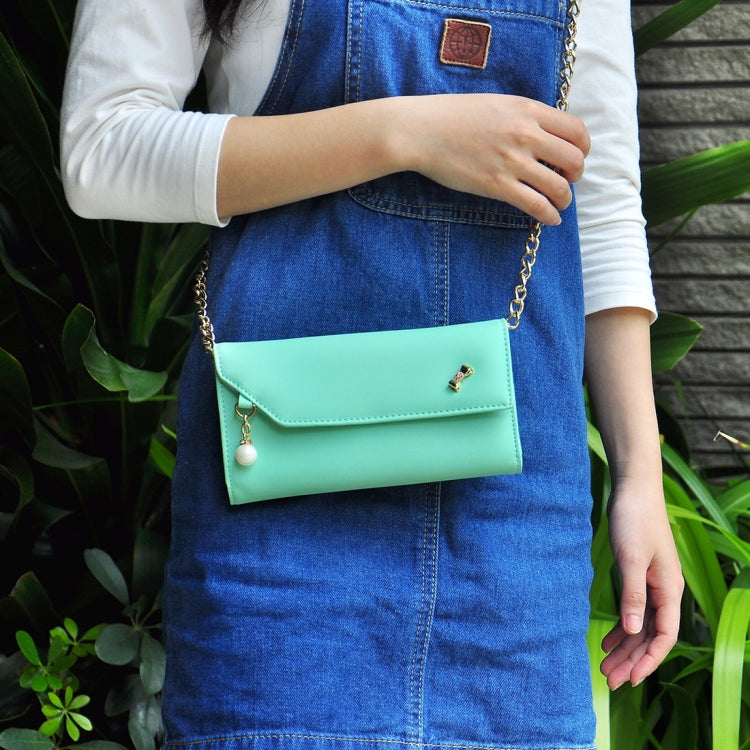 Universal Horizontal Style PU Leather Shoulder Carrying Bag for iPhone 6s & 6s Plus, iPhone 6 & 6 Plus, Galaxy S6 / S6 edge / S6 edge+ / Note 5 Edge, HTC, Sony, Size: 18.9x10.5x4.0cm