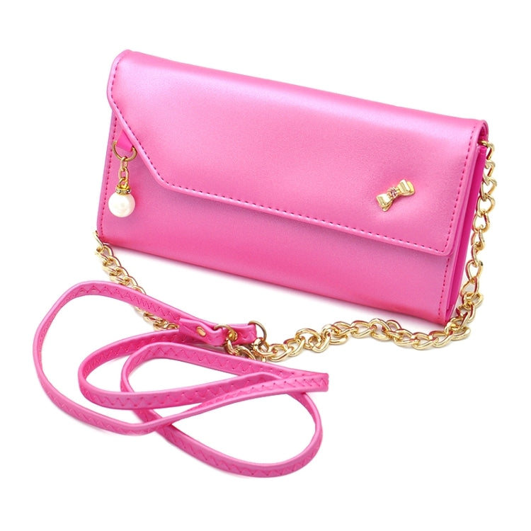 Universal Horizontal Style PU Leather Shoulder Carrying Bag for iPhone 6s & 6s Plus, iPhone 6 & 6 Plus, Galaxy S6 / S6 edge / S6 edge+ / Note 5 Edge, HTC, Sony, Size: 18.9x10.5x4.0cm