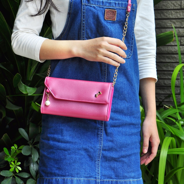 Universal Horizontal Style PU Leather Shoulder Carrying Bag for iPhone 6s & 6s Plus, iPhone 6 & 6 Plus, Galaxy S6 / S6 edge / S6 edge+ / Note 5 Edge, HTC, Sony, Size: 18.9x10.5x4.0cm