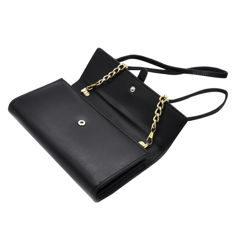 Universal Litchi Texture Horizontal Style PU Leather Shoulder Carrying Bag for iPhone 6s & 6s Plus, iPhone 6 & 6 Plus, Galaxy S6 / S6 edge / S6 edge+ / Note 5 Edge, HTC, Sony, Size: 18.7x10.5x4.0cm