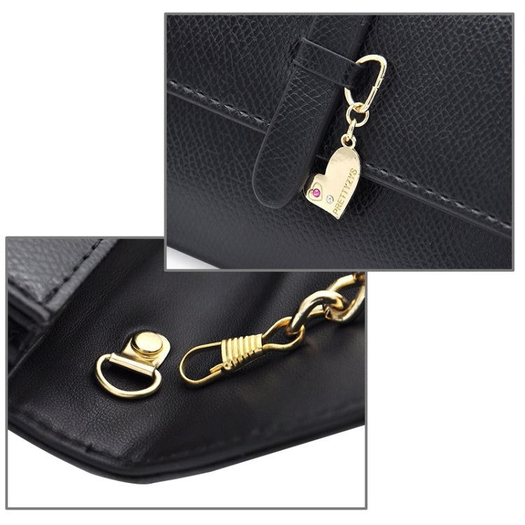 Universal Litchi Texture Horizontal Style PU Leather Shoulder Carrying Bag for iPhone 6s & 6s Plus, iPhone 6 & 6 Plus, Galaxy S6 / S6 edge / S6 edge+ / Note 5 Edge, HTC, Sony, Size: 18.7x10.5x4.0cm