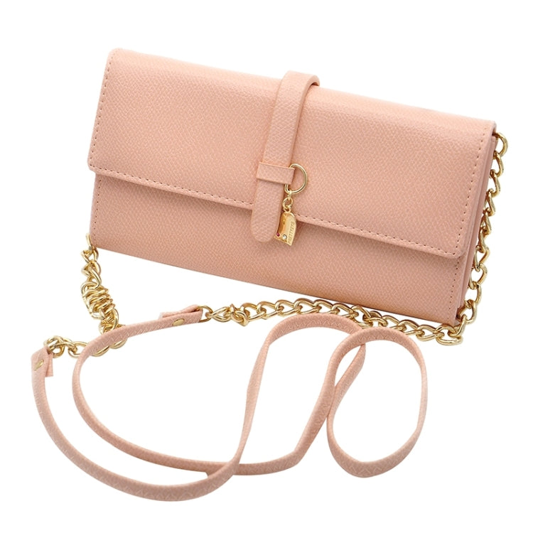Universal Litchi Texture Horizontal Style PU Leather Shoulder Carrying Bag for iPhone 6s & 6s Plus, iPhone 6 & 6 Plus, Galaxy S6 / S6 edge / S6 edge+ / Note 5 Edge, HTC, Sony, Size: 18.7x10.5x4.0cm