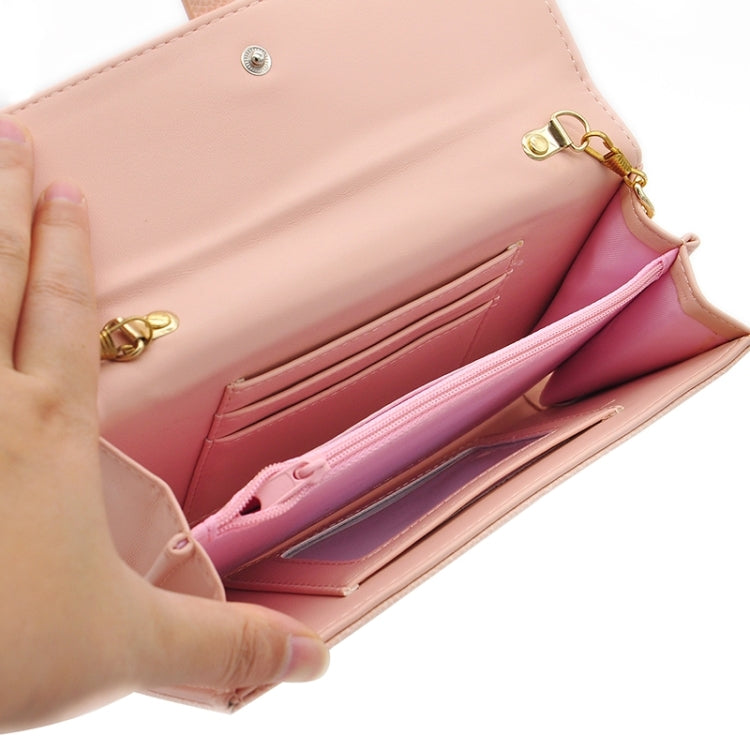 Universal Litchi Texture Horizontal Style PU Leather Shoulder Carrying Bag for iPhone 6s & 6s Plus, iPhone 6 & 6 Plus, Galaxy S6 / S6 edge / S6 edge+ / Note 5 Edge, HTC, Sony, Size: 18.7x10.5x4.0cm