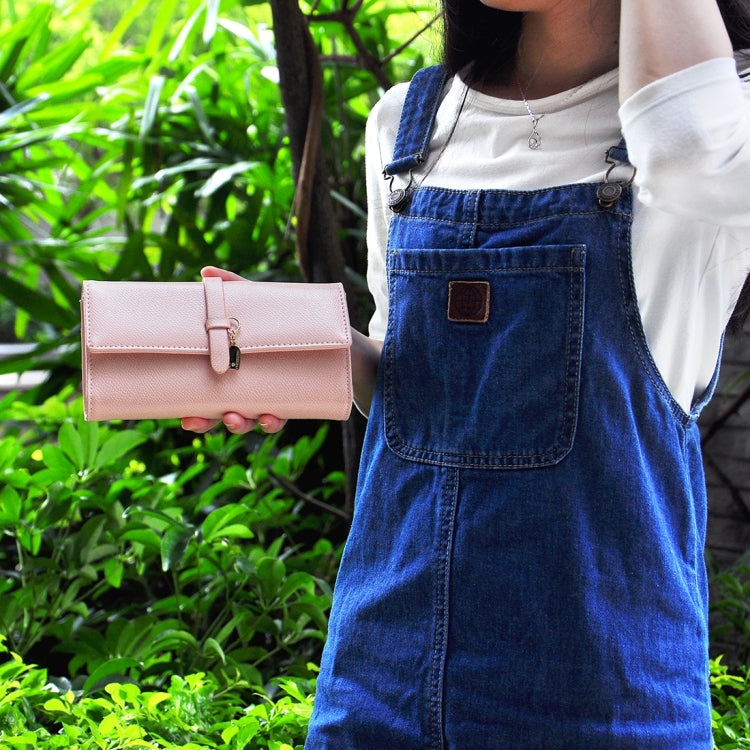Universal Litchi Texture Horizontal Style PU Leather Shoulder Carrying Bag for iPhone 6s & 6s Plus, iPhone 6 & 6 Plus, Galaxy S6 / S6 edge / S6 edge+ / Note 5 Edge, HTC, Sony, Size: 18.7x10.5x4.0cm