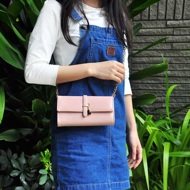 Universal Litchi Texture Horizontal Style PU Leather Shoulder Carrying Bag for iPhone 6s & 6s Plus, iPhone 6 & 6 Plus, Galaxy S6 / S6 edge / S6 edge+ / Note 5 Edge, HTC, Sony, Size: 18.7x10.5x4.0cm
