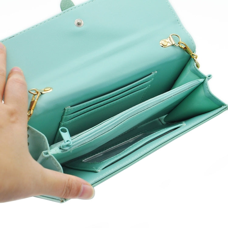 Universal Litchi Texture Horizontal Style PU Leather Shoulder Carrying Bag for iPhone 6s & 6s Plus, iPhone 6 & 6 Plus, Galaxy S6 / S6 edge / S6 edge+ / Note 5 Edge, HTC, Sony, Size: 18.7x10.5x4.0cm