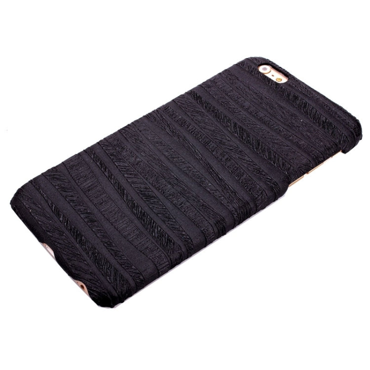 Sandpainting Wood Grain Texture PU Case for iPhone 6 Plus & 6S Plus