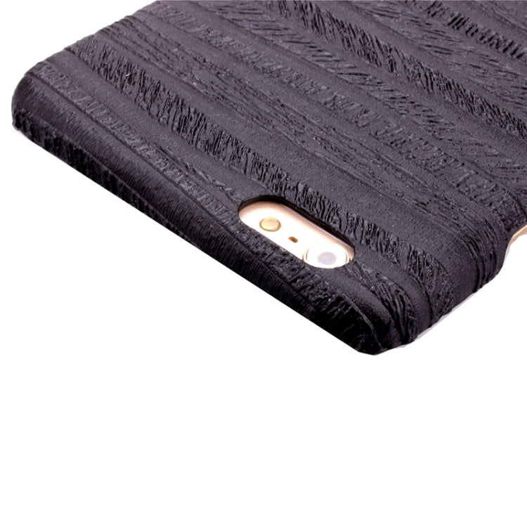 Sandpainting Wood Grain Texture PU Case for iPhone 6 Plus & 6S Plus