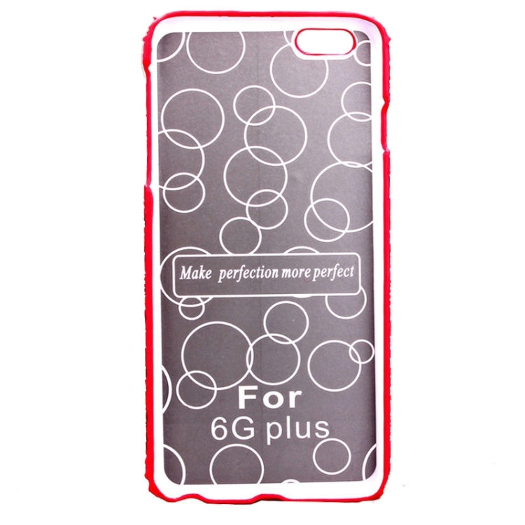 Sandpainting Wood Grain Texture PU Case for iPhone 6 Plus & 6S Plus