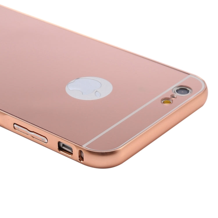 Push-pull Style Metal Plating Bumper Frame + Acrylic Back Cover Combination Case for iPhone 6 Plus & 6s Plus