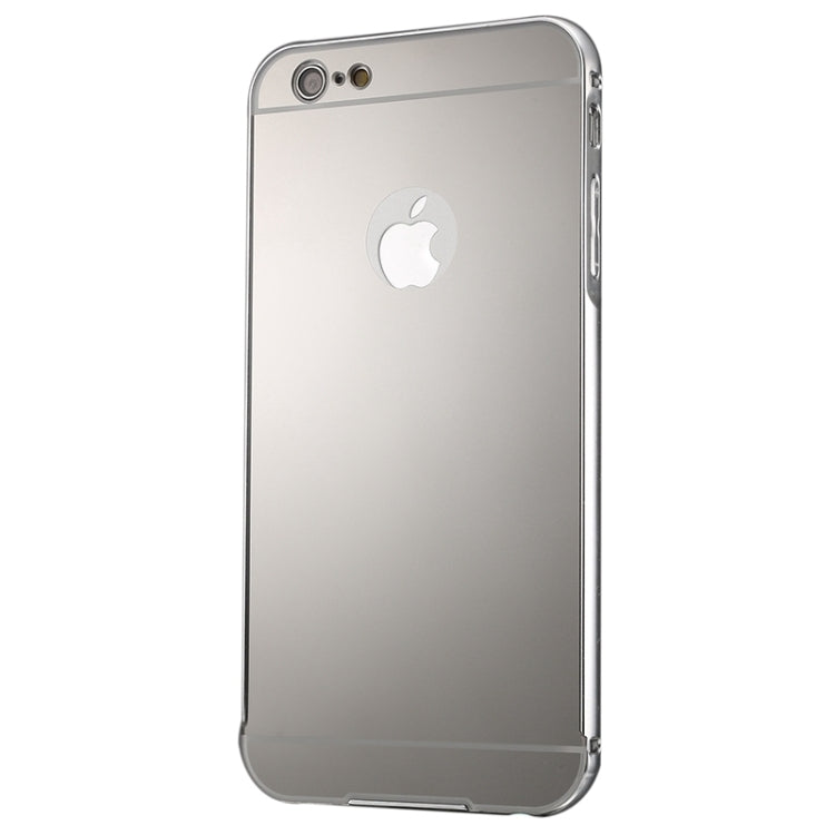 Push-pull Style Metal Plating Bumper Frame + Acrylic Back Cover Combination Case for iPhone 6 Plus & 6s Plus