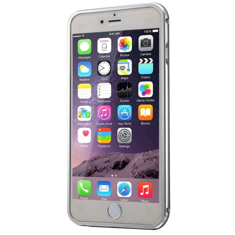 Push-pull Style Metal Plating Bumper Frame + Acrylic Back Cover Combination Case for iPhone 6 Plus & 6s Plus