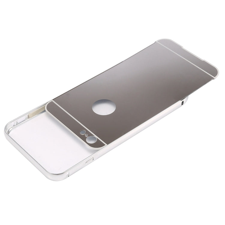 Push-pull Style Metal Plating Bumper Frame + Acrylic Back Cover Combination Case for iPhone 6 Plus & 6s Plus
