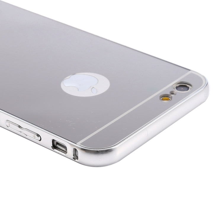 Push-pull Style Metal Plating Bumper Frame + Acrylic Back Cover Combination Case for iPhone 6 Plus & 6s Plus