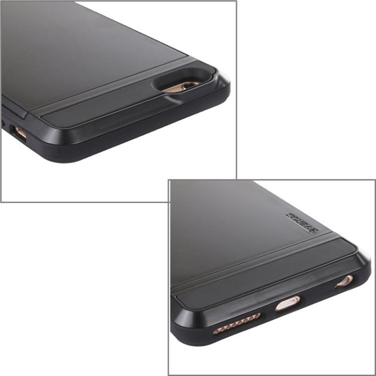 Blade PC + TPU Combination Case with Card Slot for iPhone 6 Plus & 6S Plus