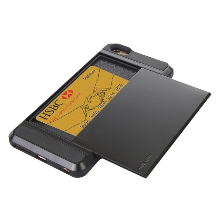 Blade PC + TPU Combination Case with Card Slot for iPhone 6 Plus & 6S Plus