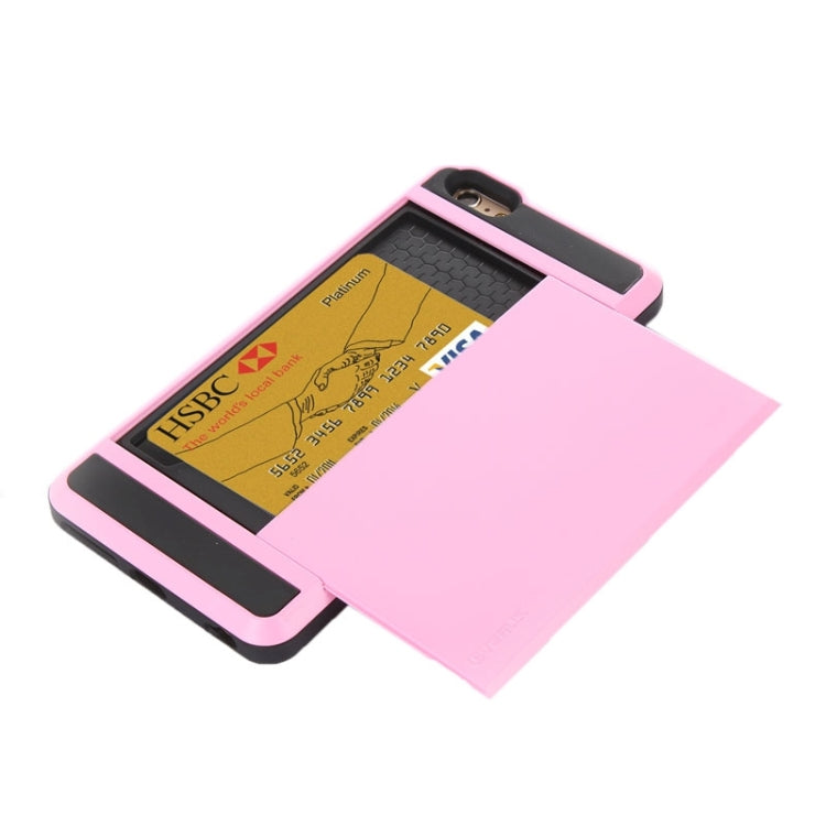Blade PC + TPU Combination Case with Card Slot for iPhone 6 Plus & 6S Plus